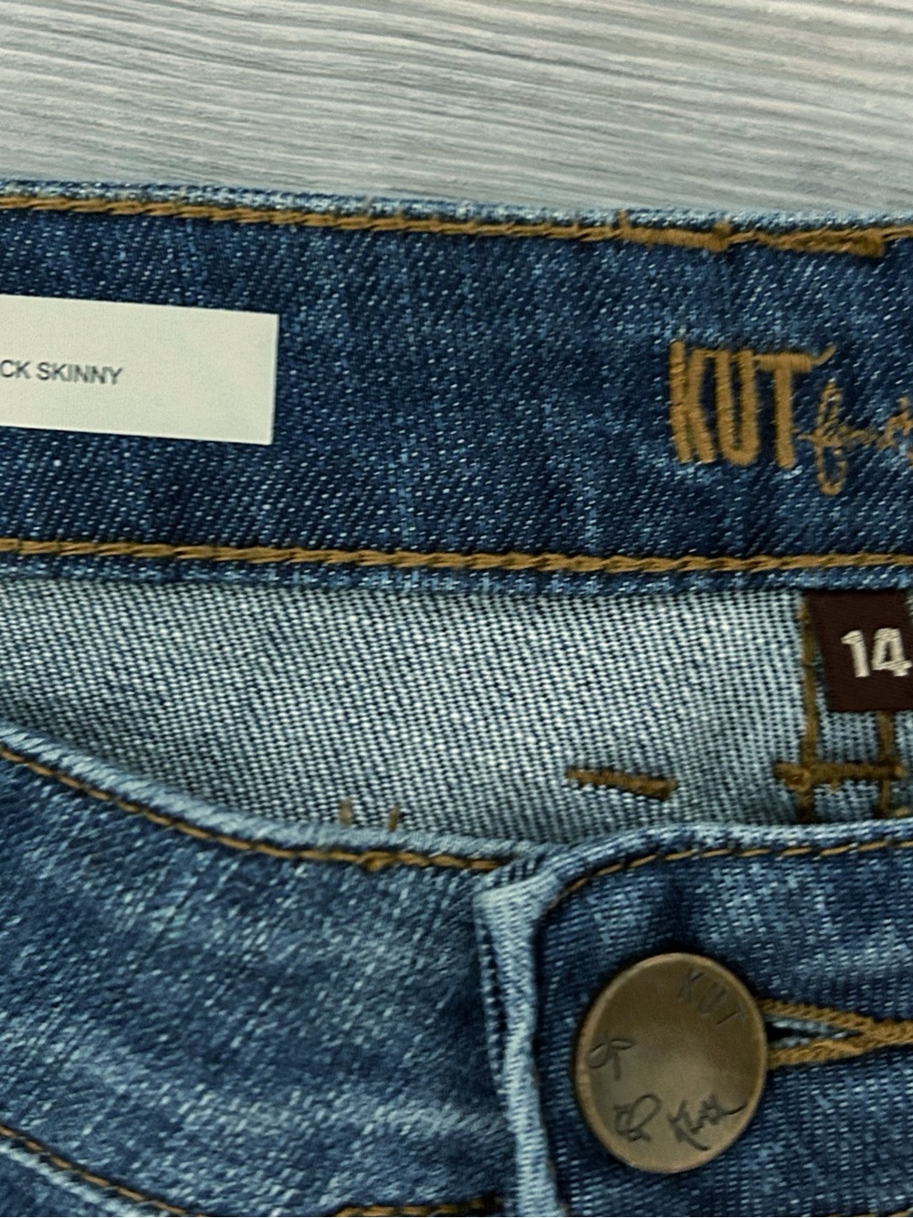Kut From The Kloth Mia Toothpick Skinny Jeans - Picture 3 of 3